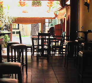 Aussicht zum Eingang