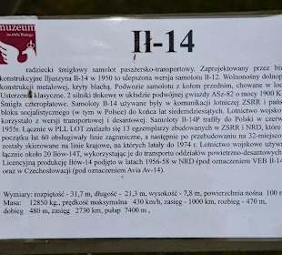 Tabliczka informacyjna Ił-4