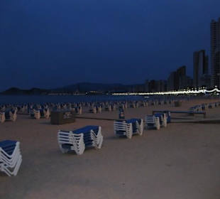 Benidorm bei Nacht
