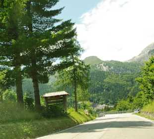 Juli Auffahrt bei Königswetter