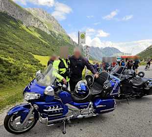 Hahntennjoch Passhöhe