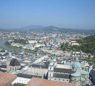 Blick auf Salzburg