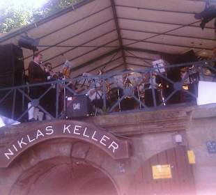 Niklas mit Blasorchester