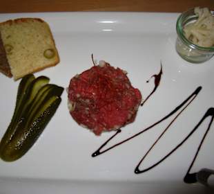 Angemachtes Rindertartar