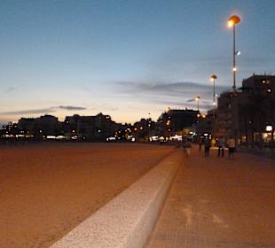 Die Playa de Palma im Ortsbereich Can Pastilla