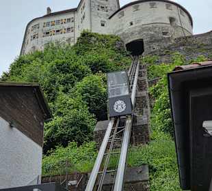 Aufzug zur Festung