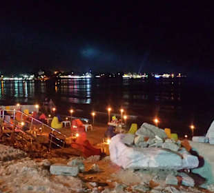 Strandpromenade mit super schönen Sitzmöglichlkeit