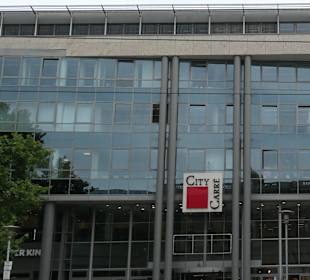 Blick zum Einkaufszentrum City Carré Magdeburg