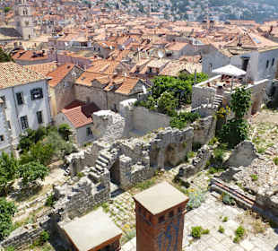 Dubrovnik von Oben