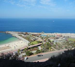 Amadores Beach Club und Spielplatz/Minigolf