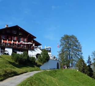 Blick auf die Strela Alp