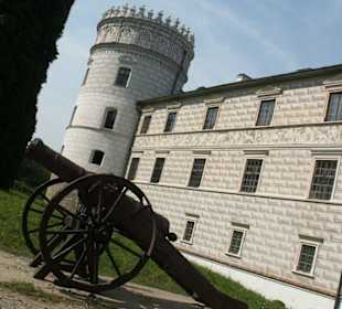 Armata przed wejściem do zamku