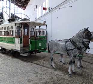 Erste Bahnen mit Pferdeantrieb