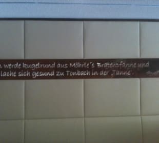 Ein sehr schöner Spruch
