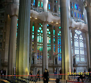 Sagrada Familia Seitenschiff
