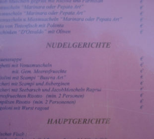 Teil der Karte