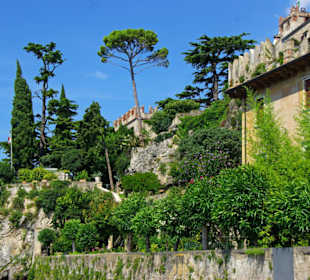 Blick entlang der Küste