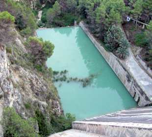 Staubecken am See unterhalb Guadalests