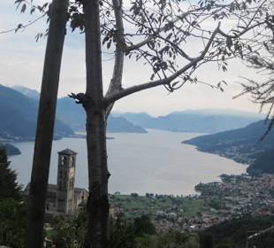 Peglio Blick zum See