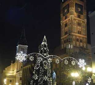 Torun bei Nacht