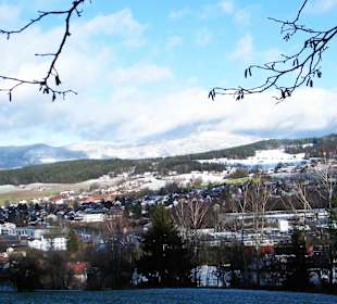 Blick auf Bad Kötzting