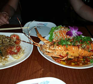 Lobster und Tigerprawns