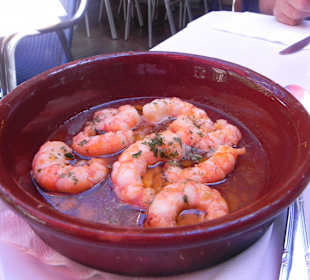 Santiago local fish restaurant