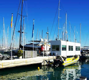 Sicherheitspersonal am Hafen