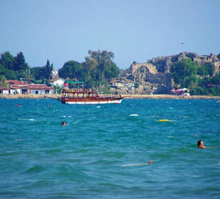 Vom Sunrise Richtung Side am Strand