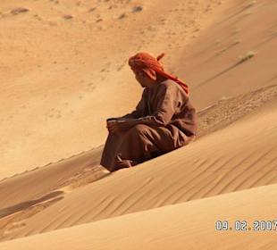 in der Wüste Wahiba Sands