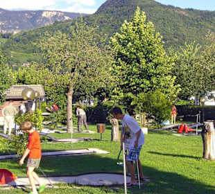 Minigolfplatz in Kaltern am See