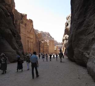 Der Weg durch den Siq