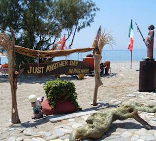 Blick vom Old Fashion auf das Meer