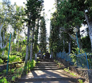 Zugang zum Botanischen Garten Mascarin