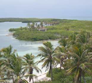 Vom Aussichtsturm - Überblick Insel