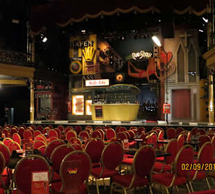 Blick auf die Bühne