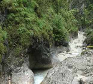Beeindruckende Wanderung durch die Almbachklamm