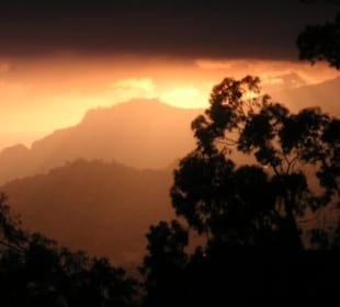 Stimmung nach Gewitter über Funchal