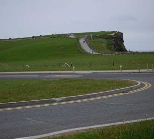 Fußweg zur Aussicht auf die Cliffs of Moher