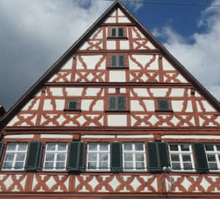 Unterwegs in der schönen Altstadt von Forchheim