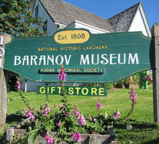 Eingang zum Baranov Museum
