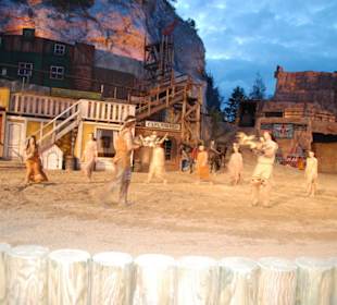 Szene zu Beginn der Aufführung