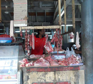Fleischmarkt in Port Louis