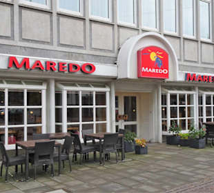 Außenansicht des Steakhouse Maredo am Domshof