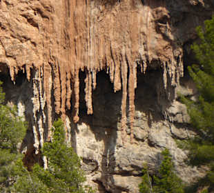 Wandereindrücke, Tropfsteine bei Banyalbufar