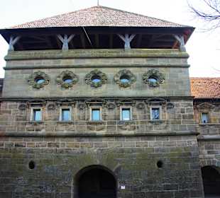 Hauptteile der Festung