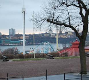 Ausblick von Skansen über Stockholm