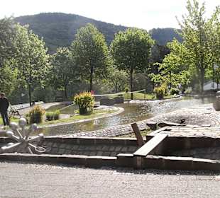 Wasserspielplatz bei der Edertalsper