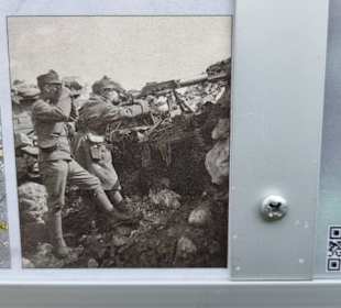 Stellungskrieg und Kartenmaterial