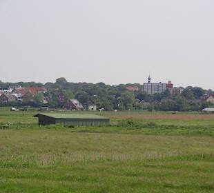 Blick auf die Stadt Husum